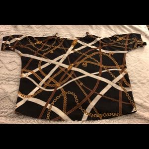 MICHAEL Michael Kors Cold Shoulder top